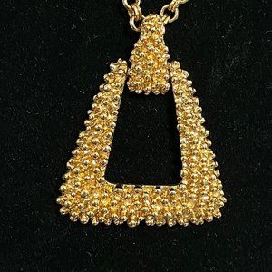 Sarah Coventry Geometric Necklace